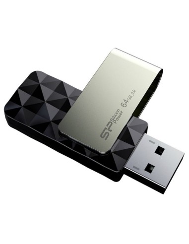 Memoria usb 3.1 silicon power blaze b30 64gb black