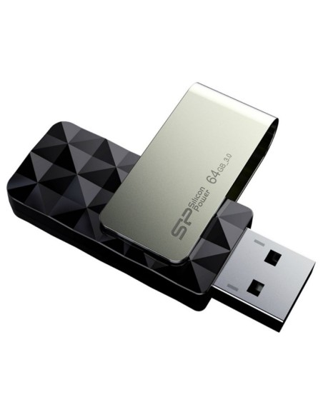 Memoria usb 3.1 silicon power blaze b30 64gb black