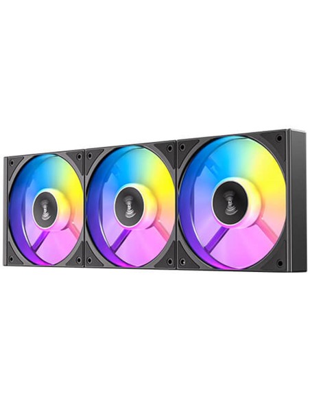 Ventilador caja antec connect 120 reverse argb 3x 120mm negro