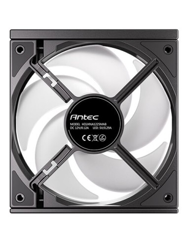 Ventilador caja antec connect 120 reverse argb 3x 120mm negro