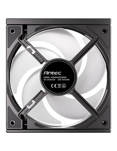Ventilador caja antec connect 120 reverse argb 3x 120mm negro Ventilador caja antec connect 120 reverse argb 3x 120mm negro
