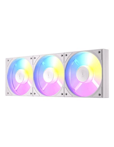 Ventilador caja antec connect120 reverse argb 3x 120mm blanco
