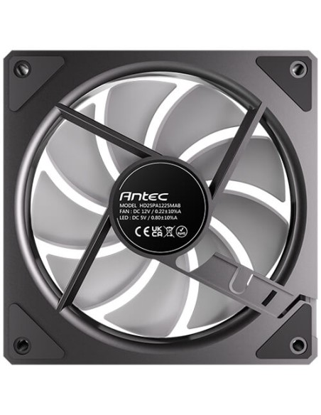 Ventilador caja antec vision 120 argb 3x 120mm negro Ventilador caja antec vision 120 argb 3x 120mm negro