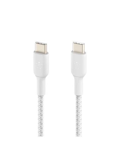 Cable usb tipo c belkin 1m - macho - macho - blanco
