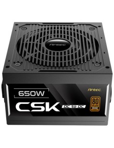 Fuente alimentacion antec csk650dc ec gaming atx 650w negro