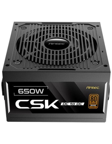 Fuente alimentacion antec csk650dc ec gaming atx 650w negro
