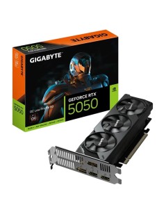 Tarjeta grafica gigabyte rtx 5050 oc lp 8gb gddr6 - 2x hdmi - 2x dp pci express 5.0