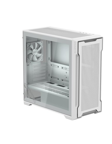 Caja ordenador gaming gigabyte c102 glass matx cristal templado blanca