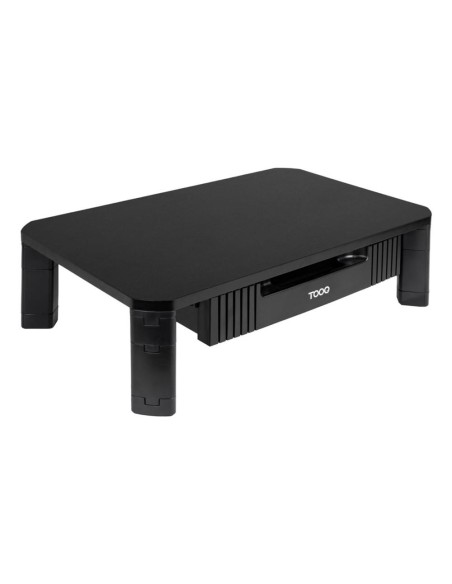 Elevador soporte de monitor tooq tqmmpd02 multiusos con cajon
