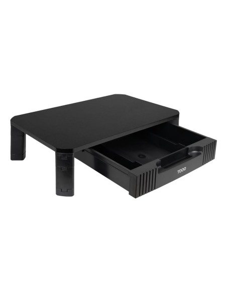 Elevador soporte de monitor tooq tqmmpd02 multiusos con cajon Elevador soporte de monitor tooq tqmmpd02 multiusos con cajon