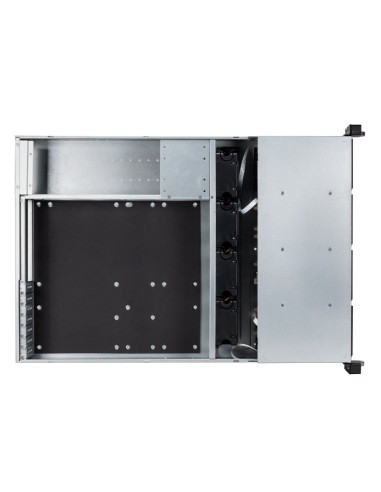 Caja rack unykach 2u 19 pulgadas plata