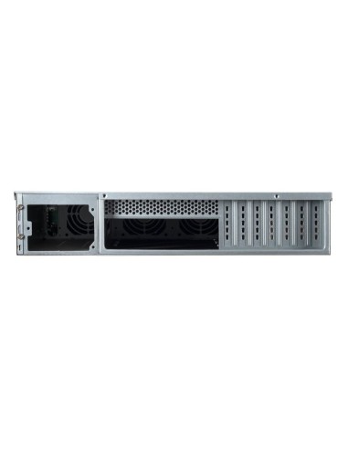 Caja rack unykach 2u 19 pulgadas plata