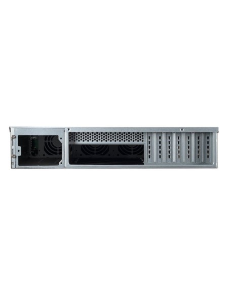Caja rack unykach 2u 19 pulgadas plata