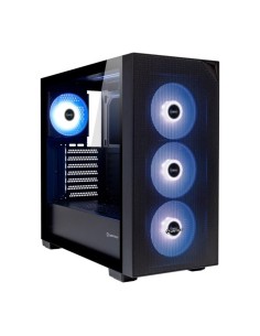 Caja ordenador gaming unykach revelat mesh atx argb cristal templado negra