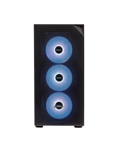 Caja ordenador gaming unykach revelat mesh atx argb cristal templado negra