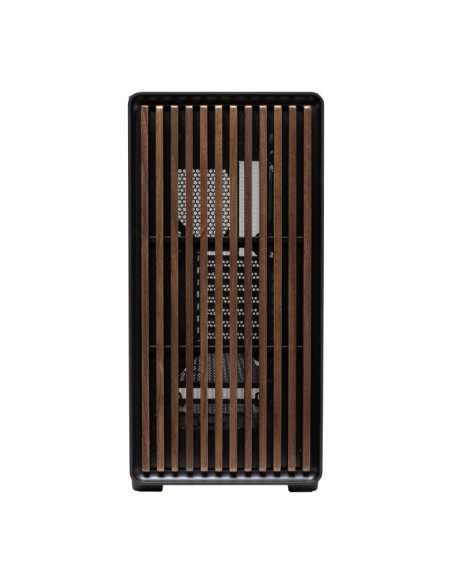 Caja ordenador gaming unykach revelat madeira atx argb cristal templado negra