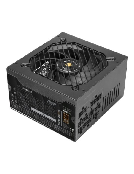Fuente alimentacion mars gaming mpb750sim atx 750w negra