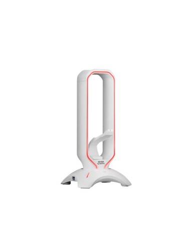 Soporte auriculares mars gaming mhhpro white