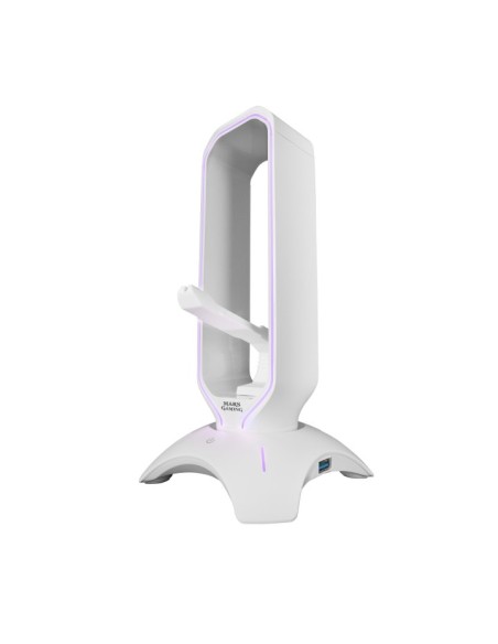 Soporte auriculares mars gaming mhhpro white Soporte auriculares mars gaming mhhpro white