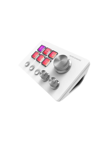 Control deck slim mars gaming msdtwow blanco