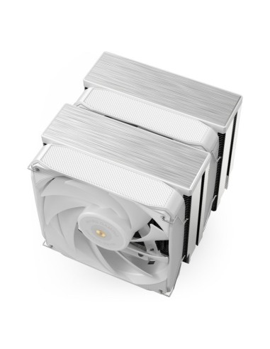 Ventilador disipador cpu mars gaming mcpuxu9w 2x 120mm blanco