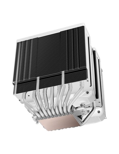 Ventilador disipador cpu mars gaming mcpuxu9w 2x 120mm blanco