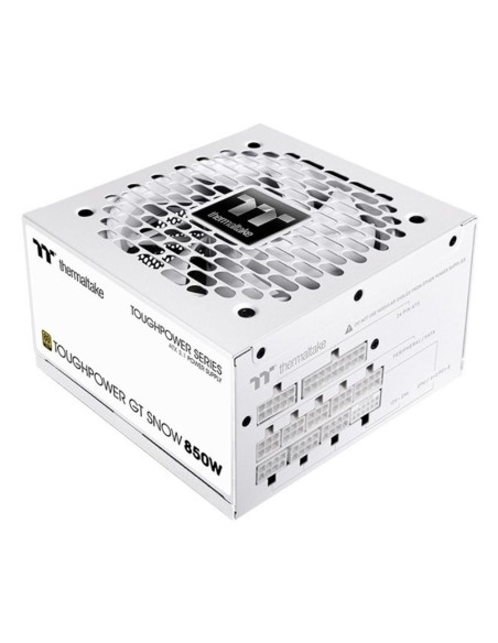 Fuente alimentacion thermaltake toughpower gt gaming atx 850w blanca