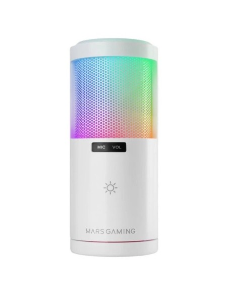 Micrfono mars gaming mmicscw argb blanco Micrfono mars gaming mmicscw argb blanco