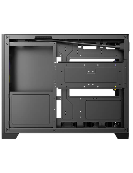 Caja ordenador gaming antec flux m matx cristal templado negra Caja ordenador gaming antec flux m matx cristal templado negra
