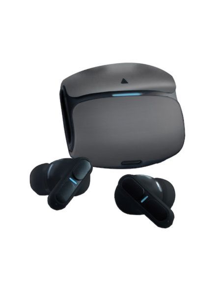 Auriculares leotec tws gaming nebula fit inalambrico negro