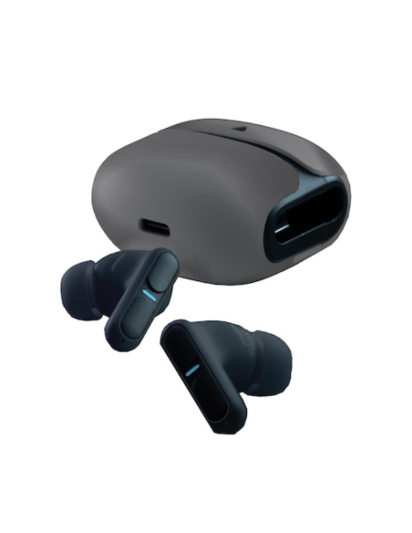 Auriculares leotec tws gaming nebula fit inalambrico negro