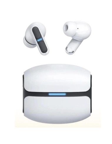 Auriculares leotec tws gaming nebula fit inalambrico blanco