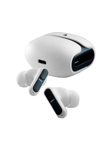 Auriculares leotec tws gaming nebula fit inalambrico blanco Auriculares leotec tws gaming nebula fit inalambrico blanco