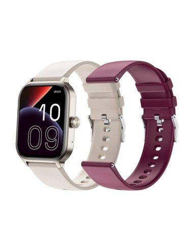 Smartwatch spc smartee duo 3 1.93 pulgadas blanco + correa