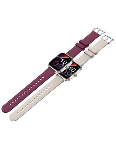Smartwatch spc smartee duo 3 1.93 pulgadas blanco + correa