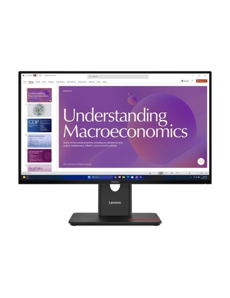 Monitor lenovo thinkvision t24d - 40 23.8 pulgadas fhd 120hz