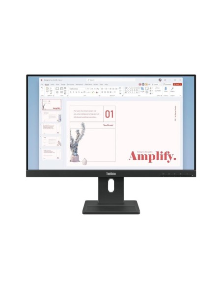 Monitor lenovo thinkvision e24 - 40 23.8 pulgadas fhd 100hz