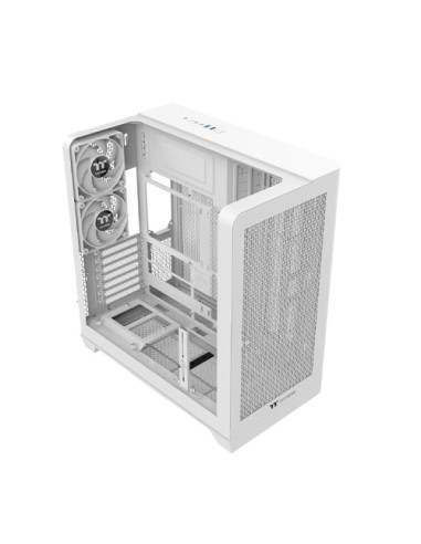 Caja ordenador gaming thermaltake view 390 air atx cristal templado blanca