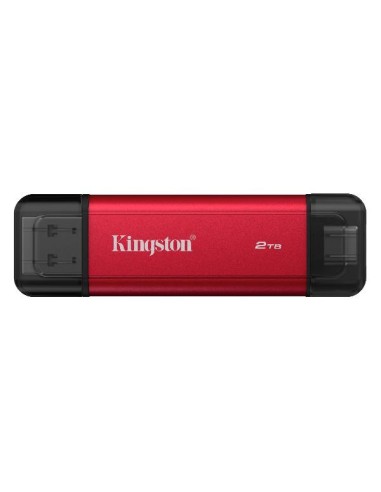 Disco duro externo solido ssd kingston 2tb usb 3.2 - usb tipo c