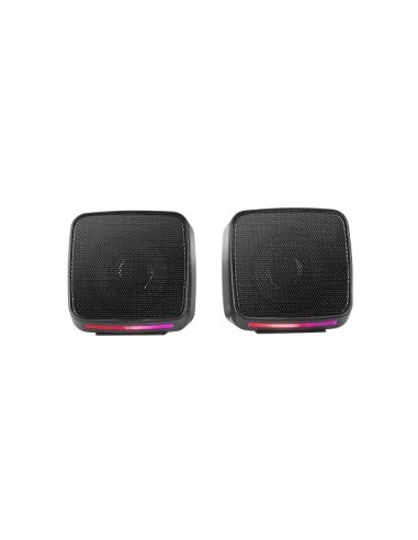 Altavoces mars gaming 2.0 mspro rgb negro