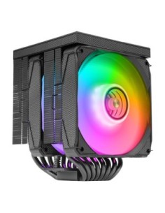 Ventilador cpu mars gaming mcpulcdpro argb 2x 120mm negro