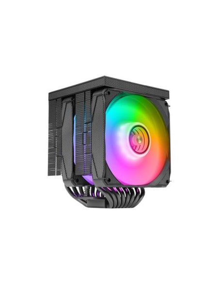 Ventilador cpu mars gaming mcpulcdpro argb 2x 120mm negro