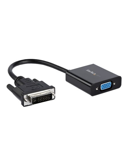 Adaptador dvi - d a vga startech macho - hembra - negro + cable micro usb tipo b a usb tipo a Adaptador dvi - d a vga startech macho - hembra - negro + cable micro usb tipo b a usb tipo a