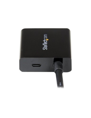 Adaptador dvi - d a vga startech macho - hembra - negro + cable micro usb tipo b a usb tipo a