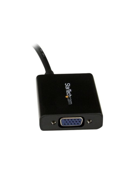 Adaptador dvi - d a vga startech macho - hembra - negro + cable micro usb tipo b a usb tipo a Adaptador dvi - d a vga startech macho - hembra - negro + cable micro usb tipo b a usb tipo a