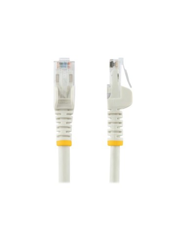 Cable de red startech latiguillo rj45 utp cat6 1m blanco