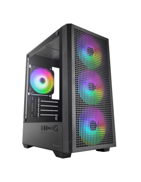 Caja ordenador mars gaming mc - vector matx argb cristal templado negra