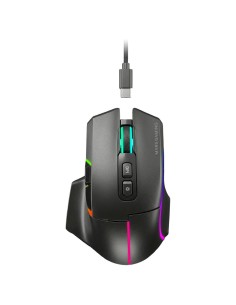 Raton inalambrico mars gaming mmw - vector negro