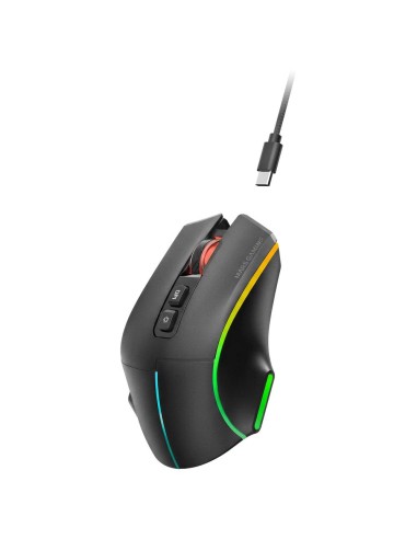 Raton inalambrico mars gaming mmw - vector negro