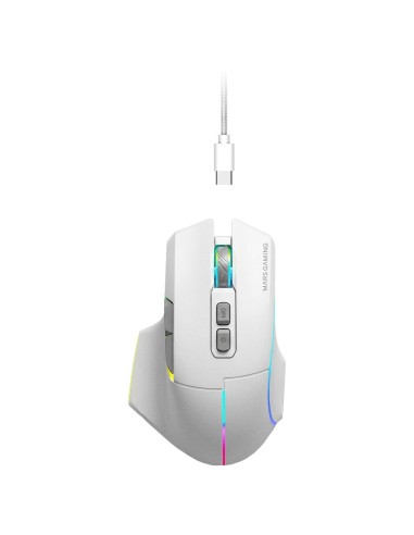Raton inalambrico mars gaming mmw - vector blanco